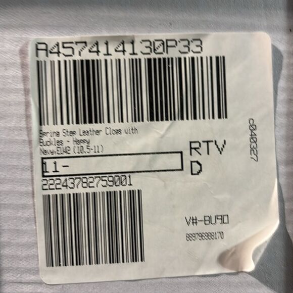 SPRING STEP HAPPY CLOGS-NAVY size 10.5 - Picture 7 of 7